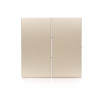 Klawisze do mechanizmu SW6/2M; złoty mat - KONTAKT SIMON - DKW6/2/44