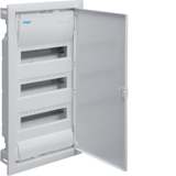 ROZDZIELNIA METALOWA 3X12 MODUŁY PODTYNKOWA IP30 - HAGER - VU36NE