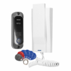 Zestaw domofonowy jednorodzinny, AVIOR ze sterowaniem bramą - ORNO - OR-DOM-JA-928/W