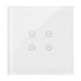 Panel dotykowy S54 Touch, 1 moduł, 4 pola dotykowe, biała perła - KONTAKT SIMON - DSTR14/70