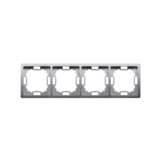 RAMKA POCZWÓRNA INOX BASIC - KONTAKT SIMON - BMR4/21