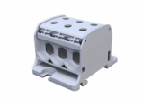 ZŁĄCZKA SZYNOWA GWINTOWA STB 50-3 AL/CU 87360 SIMBLOCK SZARY - SIMET - 81003002