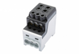 BLOK ROZDZIELCZY DYSTRYBUCYJNY SDB 200 AL/CU 80030 SIMBLOCK CZARNY - SIMET - 81602007