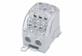 BLOK ROZDZIELCZY UNIWERSALNY SUB 400 AL/CU 82080 SIMBLOCK SZARY - SIMET - 81651002