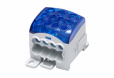 BLOK ROZDZIELCZY UNIWERSALNY SUB 270 AL/CU 82070 SIMBLOCK NIEBIESKI - SIMET - 81655003