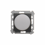 Sygnalizator świetlny LED – światło białe (moduł) 230V~; czarny - KONTAKT SIMON - DSS1.01/49