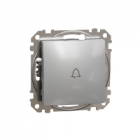 Przycisk "dzwonek", srebrne aluminium Sedna Design - SCHNEIDER ELECTRIC - SDD113131