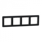 Ramka 4-krotna, szkło przydymione Sedna Elements - SCHNEIDER ELECTRIC - SDD362804