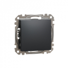 ŁĄCZNIK SCHODOWY POJEDYNCZY 16AX CZARNY ANTRACYT SEDNA DESIGN - SCHNEIDER ELECTRIC - SDD114166