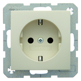 GNIAZDO SCHUKO KREMOWY POŁYSK S.1 - HAGER - 47438982
