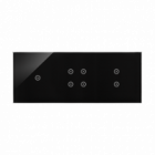 PANEL DOTYKOWY S54 TOUCH, 3 MODUŁY, 1 POLE DOTYKOWE + 4 POLE DOTYKOWE + 2 POLA DOTYKOWE PIONOWE, ZASTYGŁA LAWA - KONTAKT SIMON - DSTR3143/73