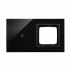 PANEL DOTYKOWY S54 TOUCH, 2 MODUŁY, 1 POLE DOTYKOWE + 1 OTWÓR NA OSPRZĘT S54, WULKANICZNA LAWA - KONTAKT SIMON - DSTR210/75