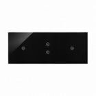 PANEL DOTYKOWY S54 TOUCH, 3 MODUŁY, 1 POLE DOTYKOWE + 2 POLA DOTYKOWE PIONOWE + 1 POLE DOTYKOWE, ZASTYGŁA LAWA - KONTAKT SIMON - DSTR3131/73