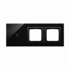 PANEL DOTYKOWY S54 TOUCH, 3 MODUŁY, 1 POLE DOTYKOWE + 2 OTWORY NA OSPRZĘTY S54, WULKANICZNA LAWA - KONTAKT SIMON - DSTR3100/75