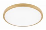 PLAFONIERA LED IP54 32W 2560lm 4000K NW 400mm ZŁOTA ATOL - GTV - LD-ATOL32W-NW-40