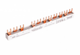 SZYNA PRĄDOWA ŁĄCZENIOWA - WIDEŁKOWA SW3F 10 12M63A 3 - FAZOWA 63A 12 MODUŁÓW PRZEKRÓJ 10MM2 3P+N - SIMET - 81992206