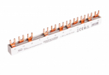 SZYNA PRĄDOWA ŁĄCZENIOWA - WIDEŁKOWA SW3F 16 12M80A 3 - FAZOWA 80A 12 MODUŁÓW PRZEKRÓJ 16 MM 3P+N - SIMET - 81994206