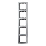 RAMKA PIĘCIOKROTNA ALUMINIOWA ANTRACYT B.3 - HAGER - 10153004