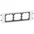 UCHWYT OSPRZĘT FI 60, 3 MECHANIZMY, POKRYWA 85 DLP - LEGRAND - 010933