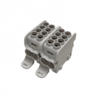 Blok dystrybucyjny - rozdzielczy HLAK 25 2P szary 2xAl/Cu 25mm2+16mm2 1000VAC/1500VDC  - MOREK - MAG2252A00