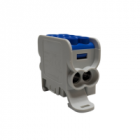 Blok dystrybucyjny - rozdzielczy HLAK 25 1P niebieski 2xAl/Cu 25mm2+16mm2 1000VAC/1500VDC  - MOREK - MAG1251B00