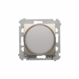 Sygnalizator świetlny LED – światło białe (moduł) 230V~; złoty mat - KONTAKT SIMON - DSS1.01/44