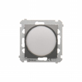 Sygnalizator świetlny LED – światło białe (moduł) 230V~; antracyt - KONTAKT SIMON - DSS1.01/48