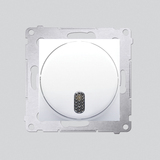 Dzwonek elektroniczny (moduł) 8–12 V~; biały - KONTAKT SIMON - DDT1.01/11