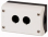 OBUDOWA KASET STEROWNICZYCH 2 OTWOROWA IP66 M22-I2 - EATON - 216537