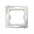 Adapter (przejściówka) na osprzęt standardu 45 × 45 mm; kremowy  *Do gniazd teleinformatycznych Simon Connect - KONTAKT SIMON - DA45.01/41