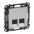 GNIAZDO 2XRJ45 KAT.6 STP ALUMINIUM VALENA LIFE - LEGRAND - 753347