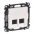 GNIAZDO 2XRJ45 KAT.6 UTP BIAŁE VALENA LIFE - LEGRAND - 753143