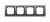 RAMKA POCZWÓRNA STAL INOX SONATA - OSPEL - R-4RM/37