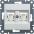 GNIAZDO KOMPUTEROWE PODWÓJNE 2X RJ45 KAT. 5E FTP BIAŁY LUMINA - HAGER - WL2140