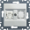 GNIAZDO 1XRJ45 KAT.6 UTP BIAŁY LUMINA 2 - HAGER - WL2150