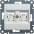 GNIAZDO KOMPUTEROWE PODWÓJNE 2X RJ45 KAT. 6 UTP BIAŁY LUMINA - HAGER - WL2160