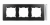 Ramka 3-krotna, Detail SELECT-metal, GRAFIT / podstawa Chrom - KONTAKT SIMON - 8201630-241