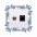 GNIAZDO ANTENOWE POJEDYNCZE RJ45 TYP F KAT. 5E BIAŁY SIMON 10 - KONTAKT SIMON - CASFRJ455.01/11