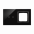 Panel dotykowy S54 Touch, 2 moduły, 2 pola dotykowe poziome + 1 otwór na osprzęt S54, zastygła lawa - KONTAKT SIMON - DSTR220/73