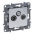 NILOE SELECTION - GNIAZDO TV-RD-SAT ZAKOŃCZENIOWE 10 DB ALUMINIUM - LEGRAND - 762165