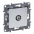 NILOE SELECTION - GNIAZDO TV - "TYPU F" KOŃCOWE DO INSTALACJI TYPU GWIAZDA 1 DB ALUMINIUM - LEGRAND - 762150