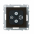 GNIAZDO TV-R-2XSAT - KOŃCOWE - 1.5 DB CZARNY  SUNO - LEGRAND - 721470