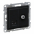 GNIAZDO TV TYP "F" 1.5 DB + RJ45 KAT 6 UTP CZARNY  SUNO - LEGRAND - 721462