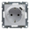 GNIAZDO SCHUKO 2P+Z - 16 A - 250 V~ - + USB TYP C - 1,5 A - 5 V ALUMINIUM SUNO - LEGRAND - 721329