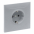 GNIAZDO SCHUKO 2P+Z - 16 A - 250 V~ - Z PRZESŁONĄ - KOMPLETNE - ZACISKI ŚRUBOWE  ALUMINIUM SUNO - LEGRAND - 721328