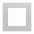 Ramka 1-krotna LINE; Aluminium mat Simon 55 - KONTAKT SIMON - TR1/143