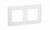 NOWE NILOE - RAMKA PODWÓJNA BIAŁA (WHITE) - LEGRAND - NP112WH