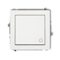 Mechanizm łącznika zwierny dzwonek biały DECO - KARLIK - DWP-4