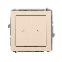 DECO; Mechanizm łącznika żaluzjowego  beż - KARLIK - 1DWP-8