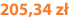 205,34 zł